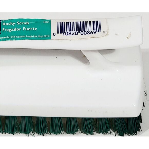 EKCO Heavy Duty Scrub Brush Kitchen Cleaning Dish Washing Sink Scrubber Tool Nos - Picture 3 of 11